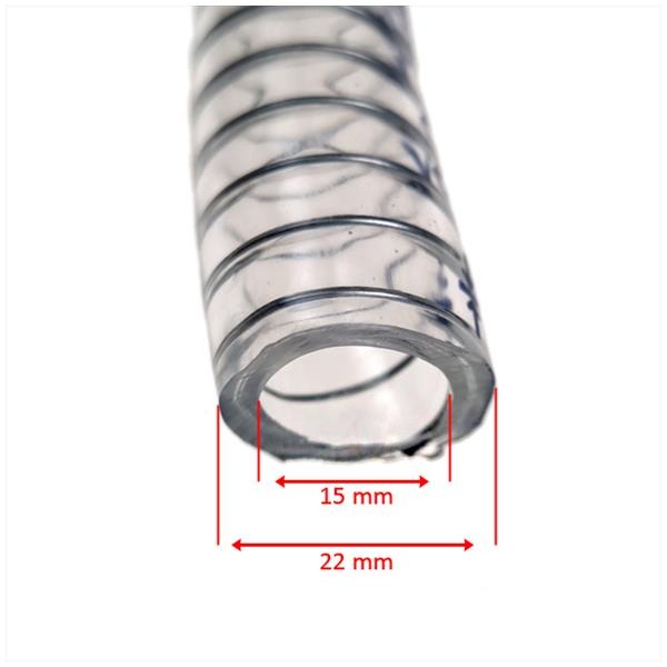 Koelslang Yamaha Aerox 15x22mm 115cm - Supertec