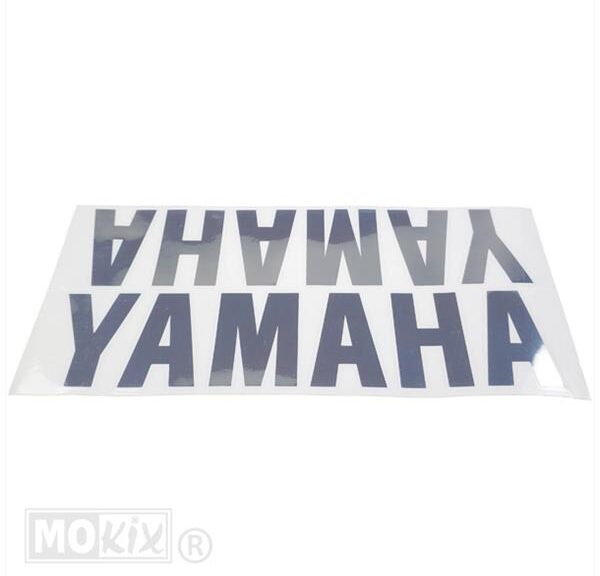 Yamaha Aerox Stickerset Onderspoiler Chroom