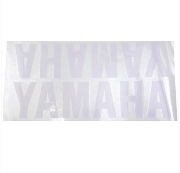 Yamaha Aerox Stickerset Onderspoiler WIT