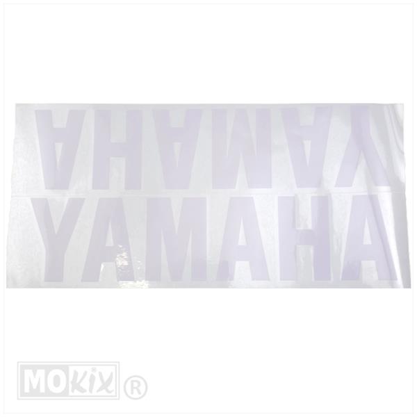 Yamaha Aerox Stickerset Onderspoiler WIT