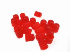 Ventieldop PVC Rood (100)