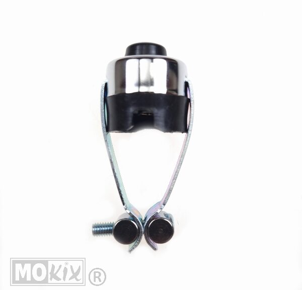 Drukbutton UNI Claxon/Stop Chroom Klem