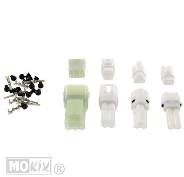 Connector Stekker Plugset (090) 8delig WR Elec