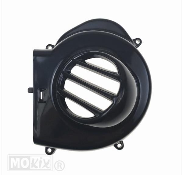 Koelkap-Buiten/Vliegwiel Piaggio 2T OM Scoop Zwart