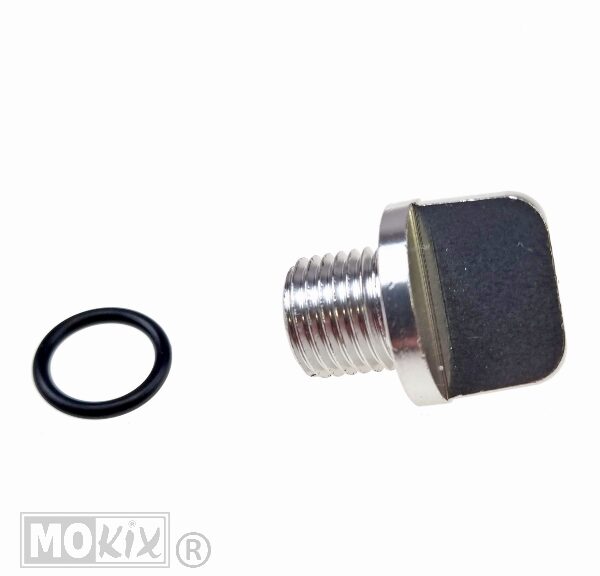 Olievulplug Minarelli Scooter Aluminium Zilver
