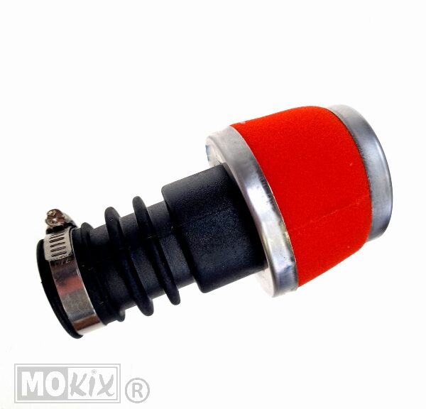 Powerfilter Foam Puch Maxi 12/15mm Carb. Rood - Supertec