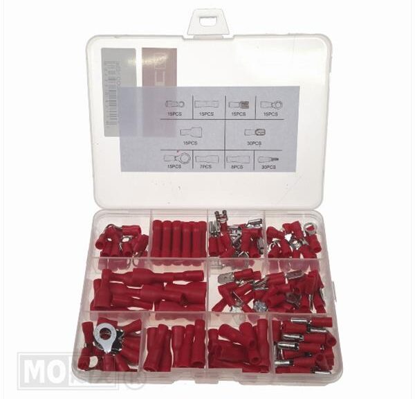 Sortie-Doos Stekkers Rood 165st