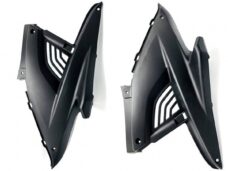 Treeplankscherm Yamaha Aerox OT SET L/R Zwart - MKX