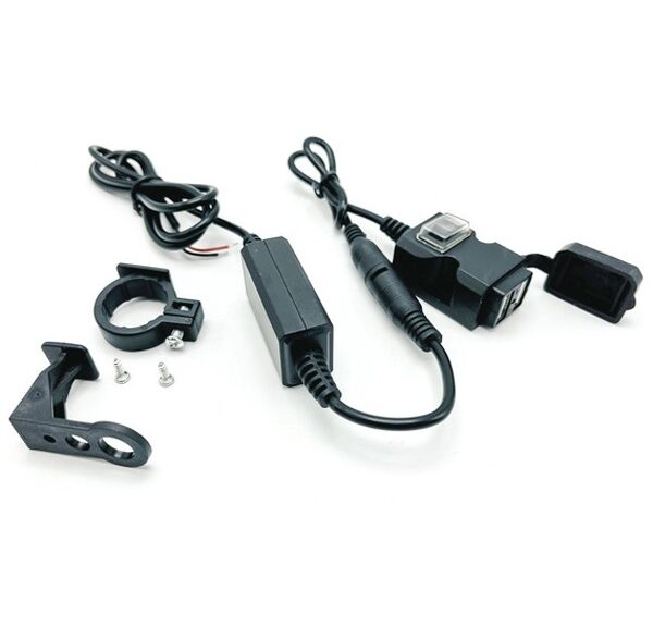 USB Stekker Opbouwunit DUO 5V -2.1A 5V-1A Elec