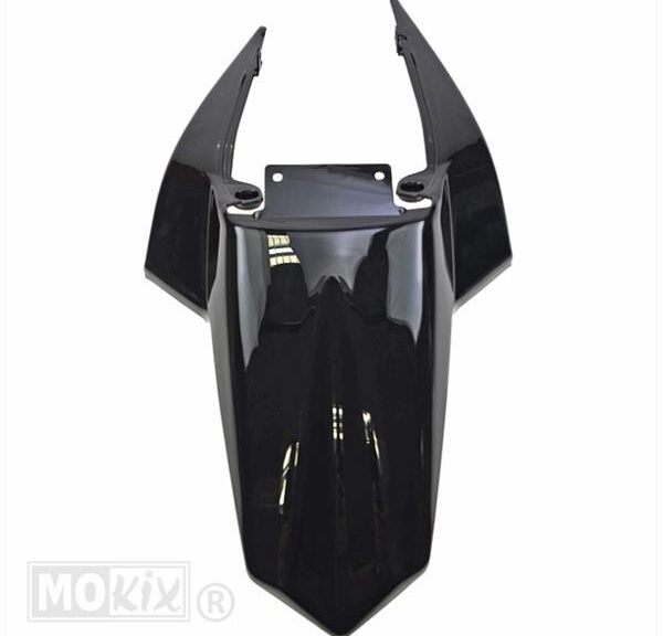 Achterspatbord Derbi Senda DRD-XTR + Kappen Zwart
