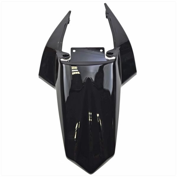Achterspatbord Derbi Senda DRD-XTR + Kappen Zwart