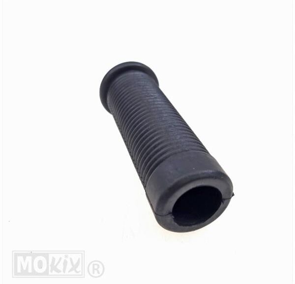 Voetsteun-Rubber Tomos 20mm Zwart SET - Supertec