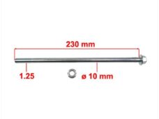 Vooras Yamaha BW'S / Booster 230x10x1.25 - Bollard