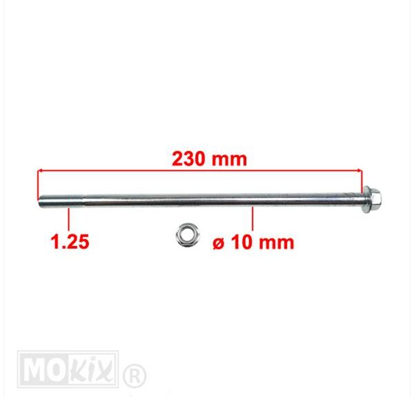Vooras Yamaha BW'S / Booster 230x10x1.25 - Bollard