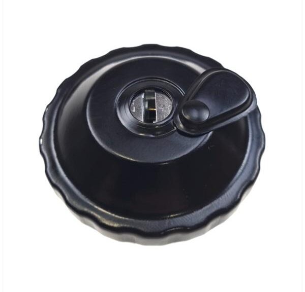 Tankdop Tomos A3/A35 30mm Zwart + Slot - Supertec