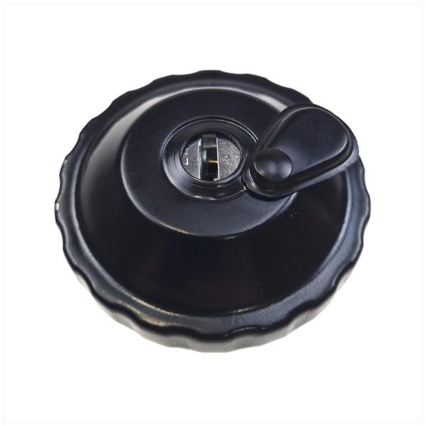 Tankdop Tomos A3/A35 30mm Zwart + Slot - Supertec