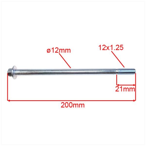 Vooras SYM MIO 200x12x1.25