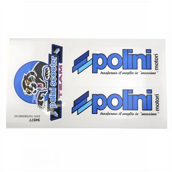 Polini Scooter Team Stickerset