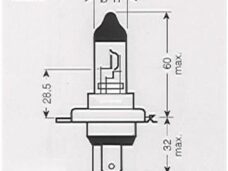 Lamp PX43T 12V 35/35W HS1 CE (1) - Bollard