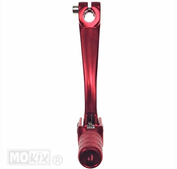 Schakelpedaal Minarelli AM6 ALU Rood - Supertec