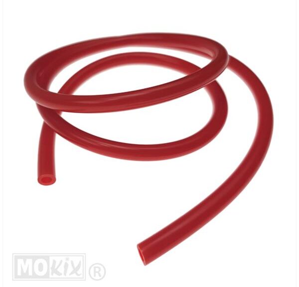 Benzineslang/Filter KIT 5x8  PVC 100cm Rood - Supertec