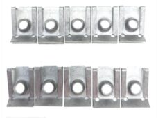 Plaatwerk Schroef M6x15 Inbus /Speednut SET (10)