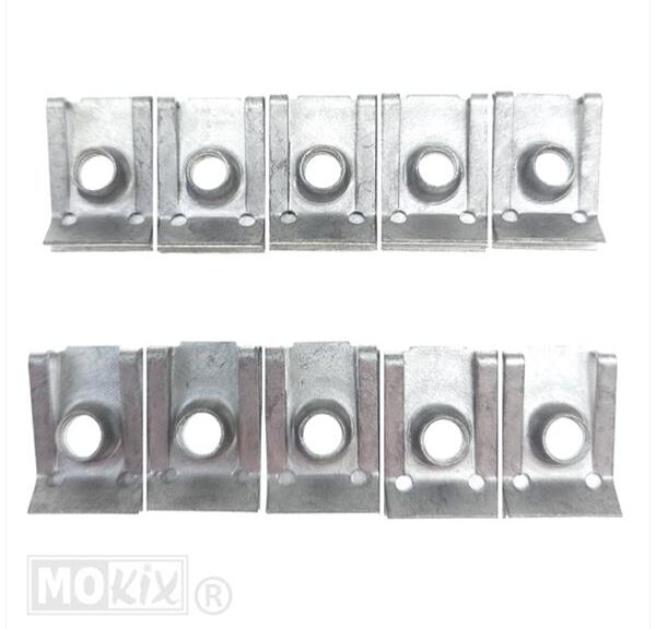 Plaatwerk Schroef M6x15 Inbus /Speednut SET (10)