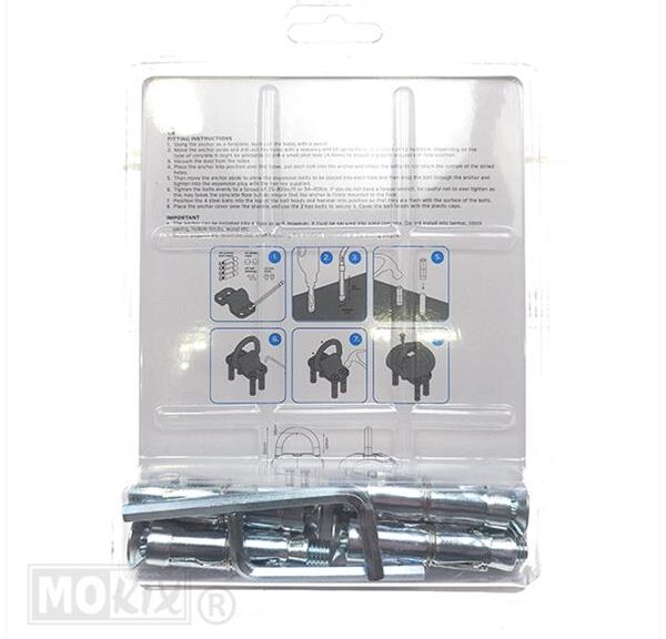 Vloer Anker Gehard Staal MKX-Lock ART4 *