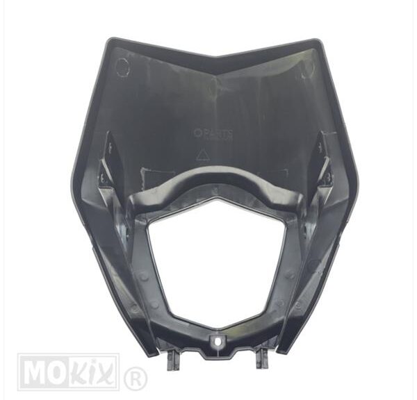 Koplampspoiler Rieju MRT/MRT-PRO >-22 Zwart" - MKX