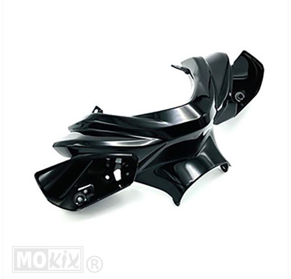 Stuurkap Yamaha Aerox 2013 Glans Zwart - MKX