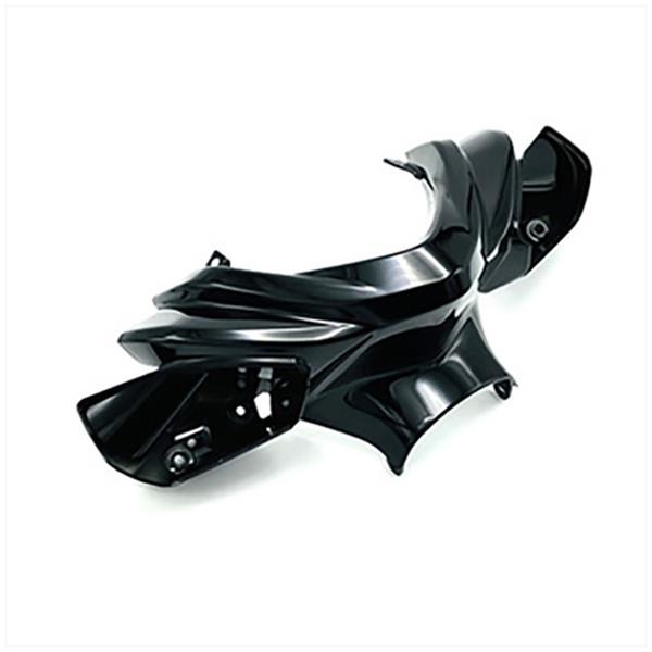Stuurkap Yamaha Aerox 2013 Glans Zwart - MKX