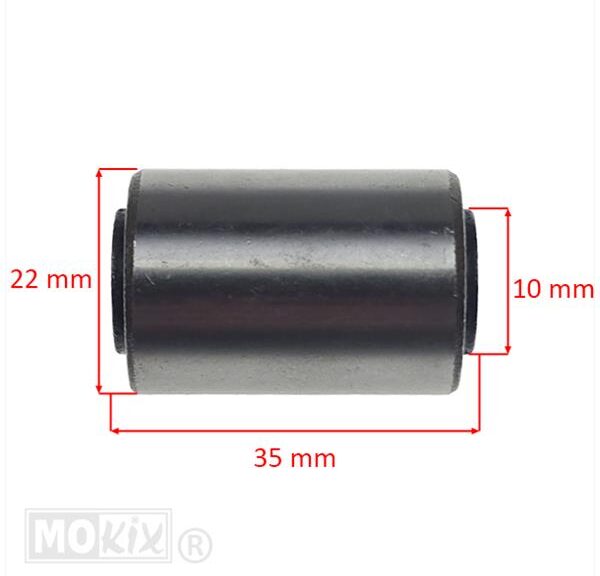 Motorsilentblok Peugeot 103/MBK 51 22x10x35 (1)