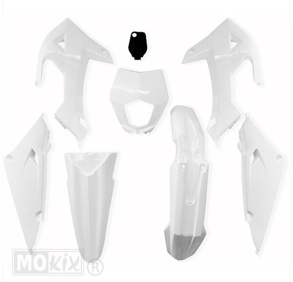 Plaatwerk KIT Rieju MRT 2022 WIT 8delig - MKX