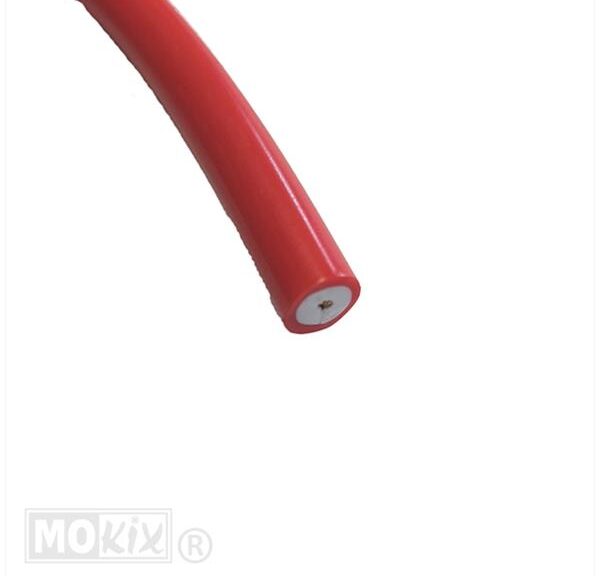 Bougie Kabel 7mm Racing Rood 1mtr Elec