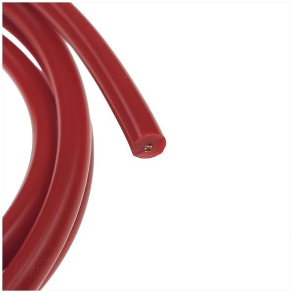 Bougie Kabel 5mm Racing Rood 1mtr Elec