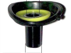 Gasschuif Membraan China 4T GY6 SET 16mm