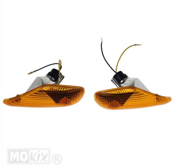 RAW-BOL Yamaha Aerox Ot Voor SET Oranje Elec