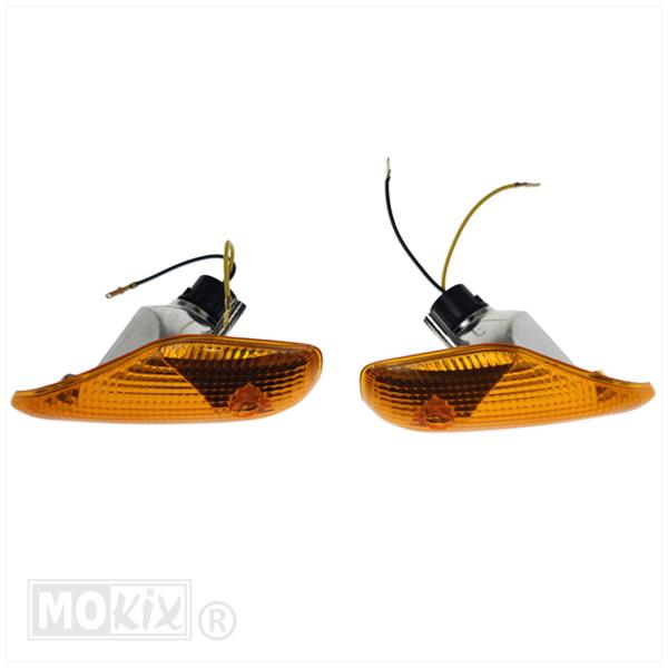 RAW-BOL Yamaha Aerox Ot Voor SET Oranje Elec