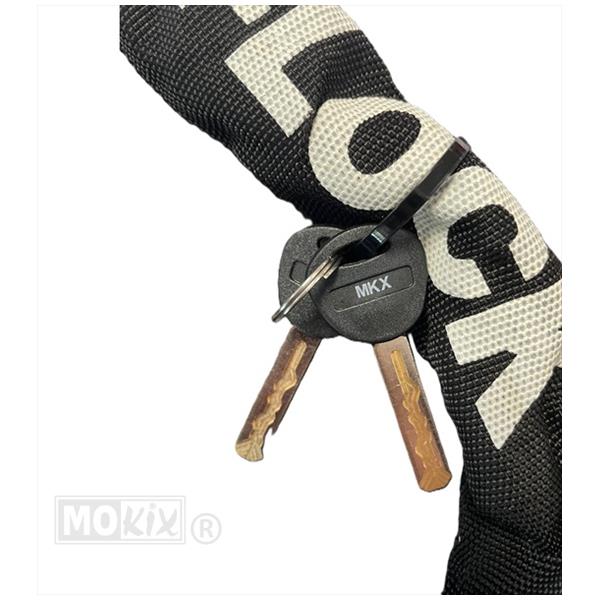 Ketting Slot MKX-Lock 2str 120cm (Vaste KOP)