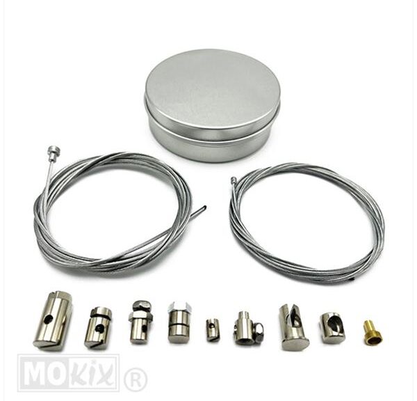 Reparatie SET 2x Kabel 9x Nippel CH Supertec