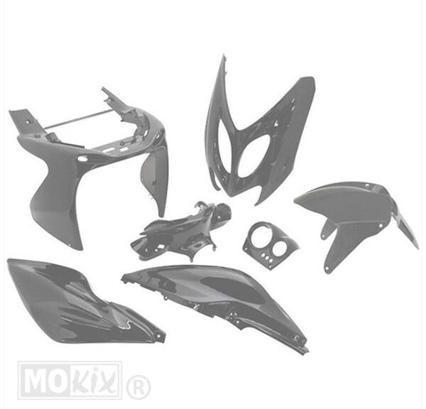 Plaatwerk KIT Yamaha Aerox STD Nardo Grey (6) - MKX