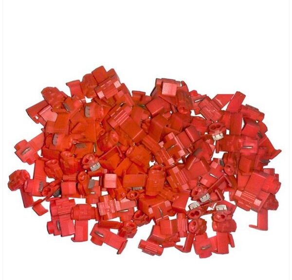Connector Blokken Scots 1mm-2.5mm Rood (10)