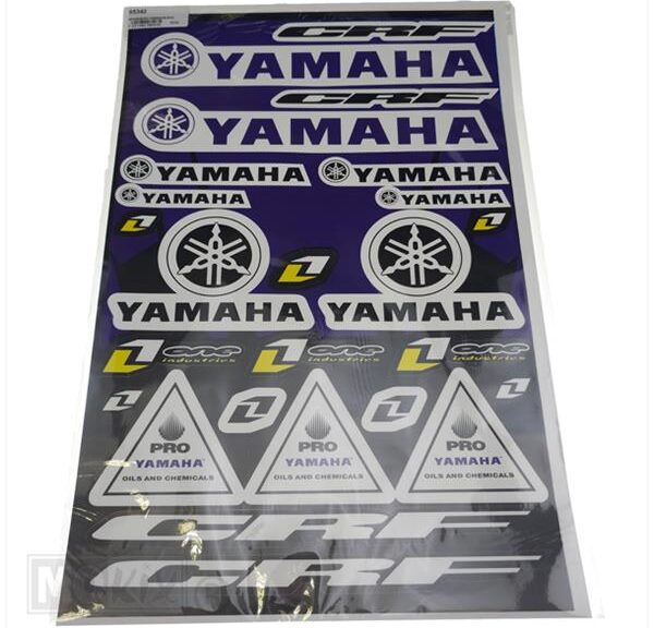 Sponsor-KIT Yamaha Blauw