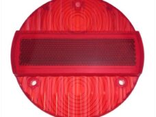 Achterlicht Glas Simson Rond 120mm Rood CE Elec