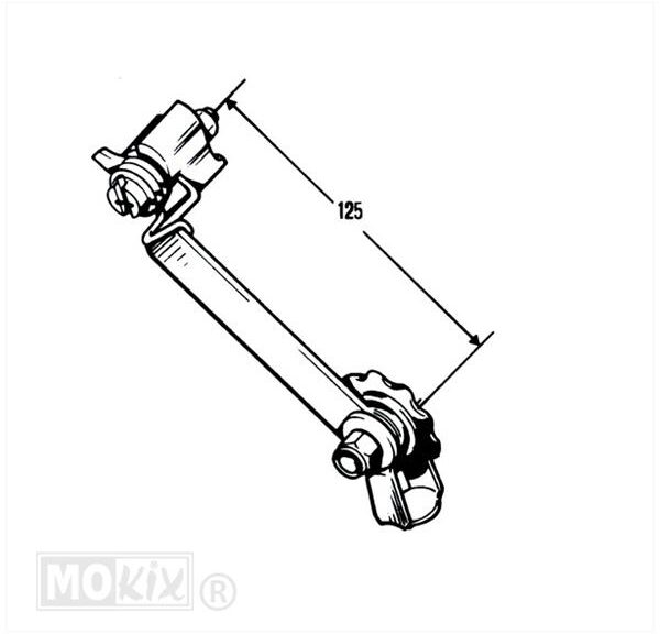 Fietskettingspanner Puch Maxi S (125mm) - Buzzetti