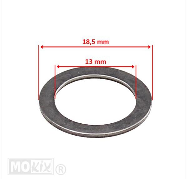 Opvulschijf Variateur 13x18.5 X1 Minarelli 2T (1) - Supertec