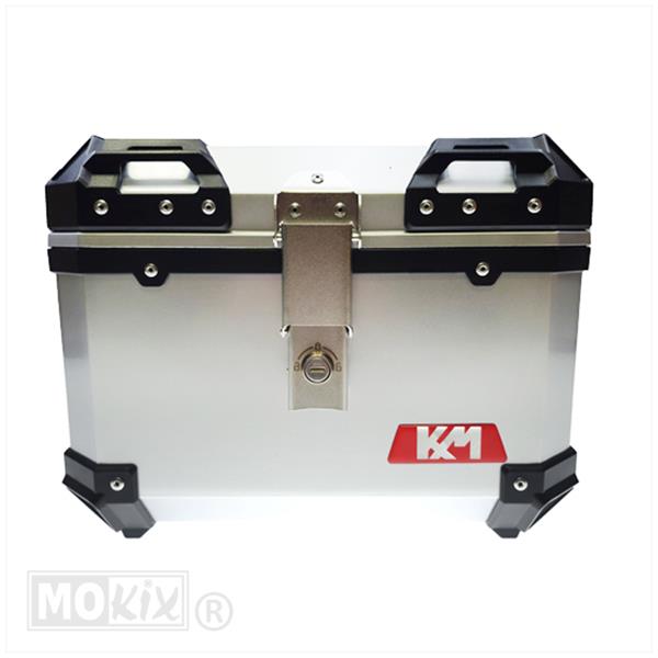 Topkoffer KXM 45L Zilver 42.5x37x33cm