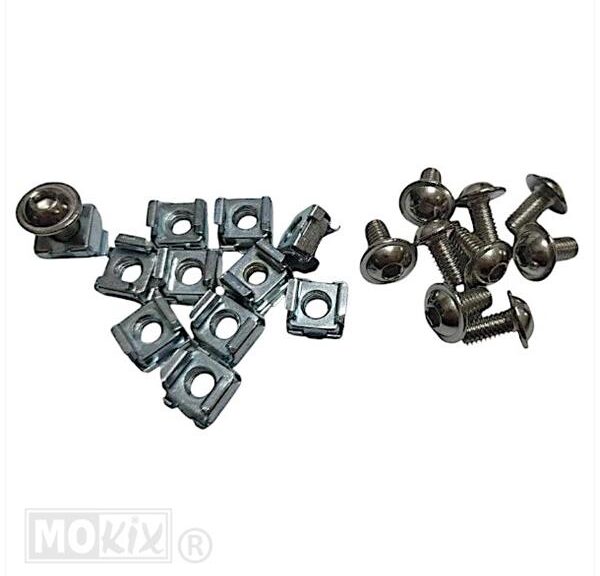 Plaatwerk Schroef M6x12 Inbus /Kooimoer SET (10)