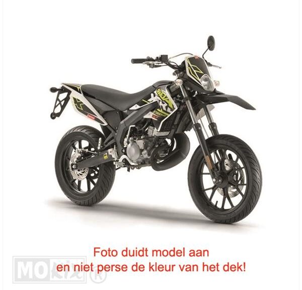 Buddy DEK Derbi Senda X-Race Zwart MKX