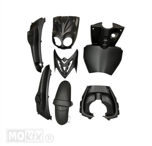 Plaatwerk KIT Yamaha Slider 05-12 MAT Zwart (7)